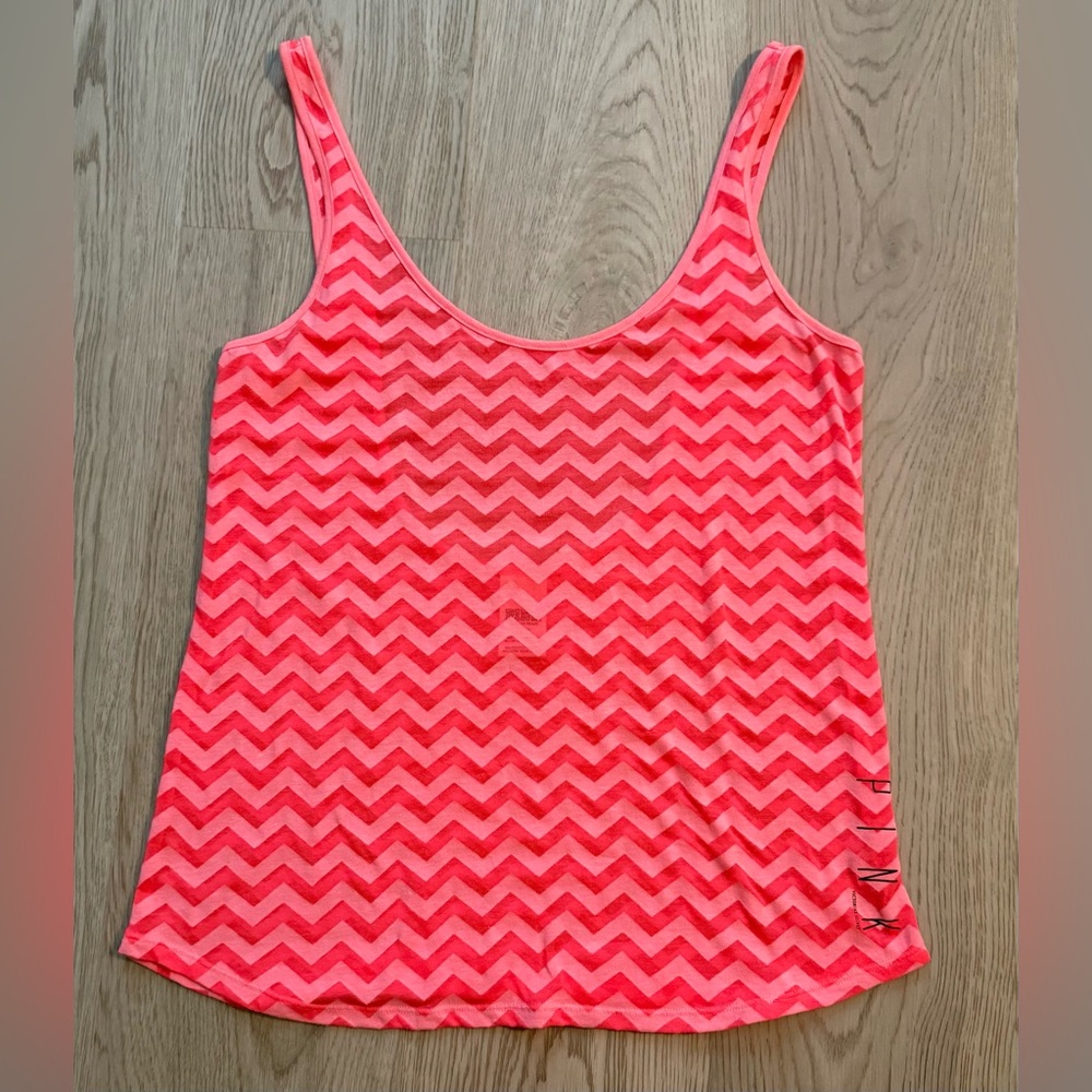 PINK Victoria's Secret Chevron Tank Top